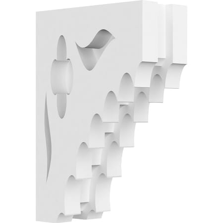 Ekena Millwork Wellington Architectural Grade PVC Corbel, 1 7/8"W X 4"D X 6"H CORP01X04X06WE